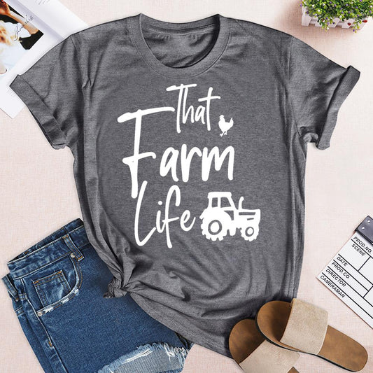 HYC - that farm life Village life T-shirt Tee -04057