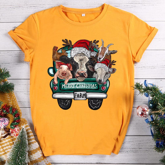 HYC - Merry Christmas Farm T-Shirt-614502