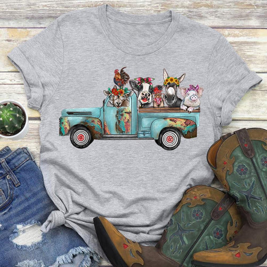 HYC - Funny farm T-shirt Tee-04900