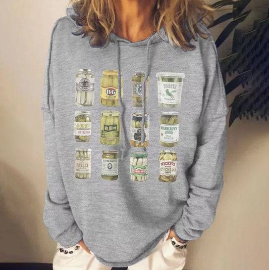 Vintage Canned Pickles Hoodie
