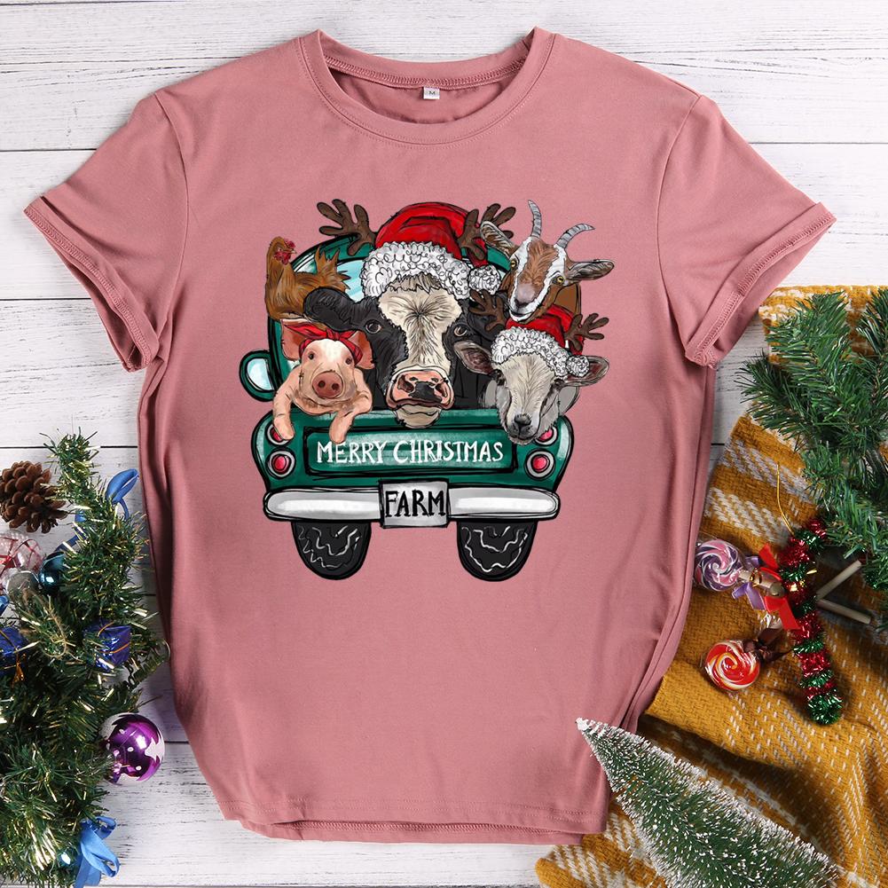 HYC - Merry Christmas Farm T-Shirt-614502