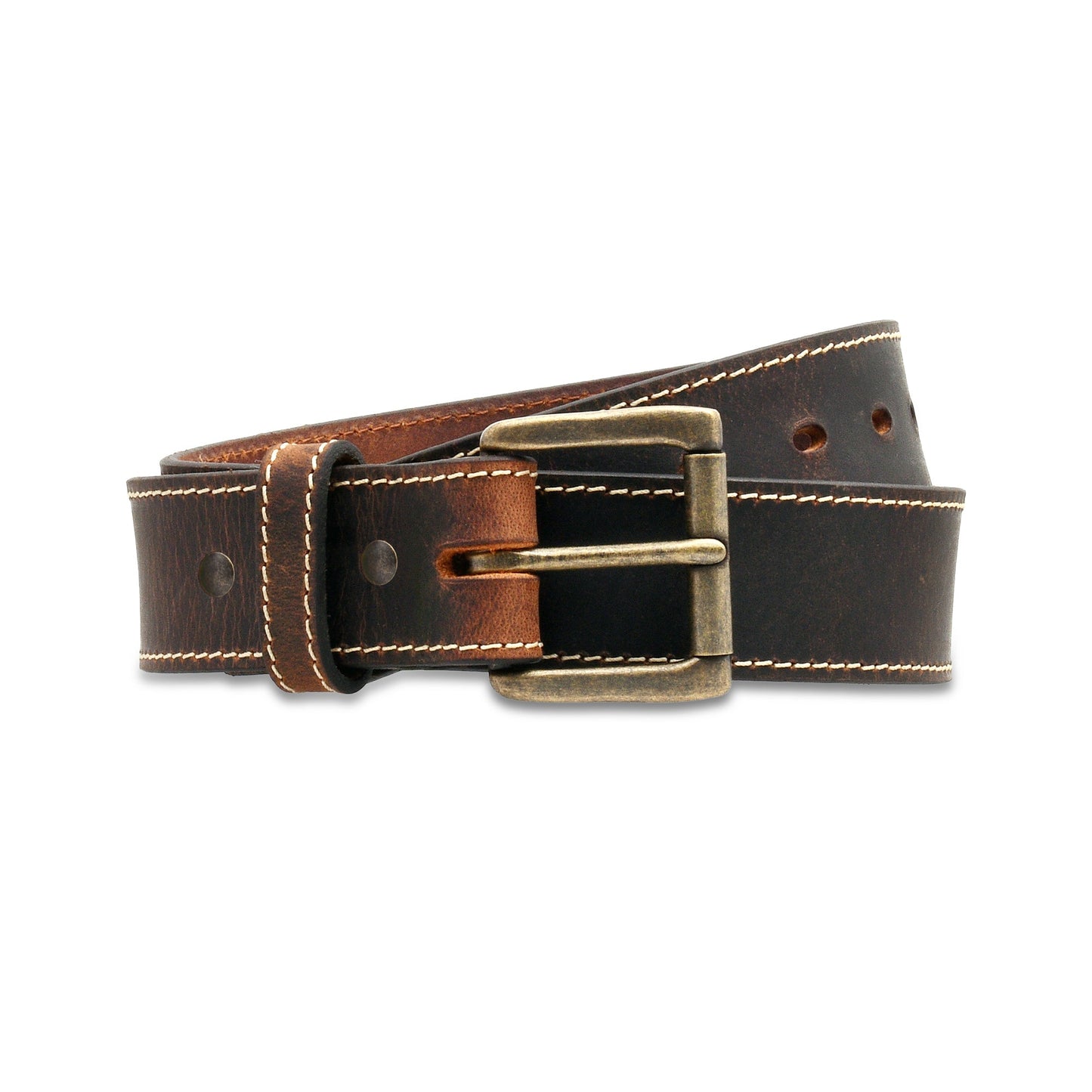 Distressed Everyday Stitched Belt
