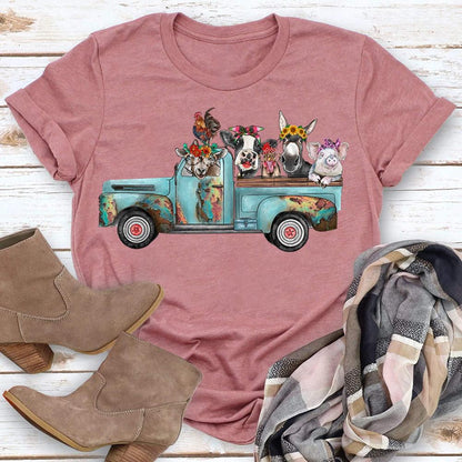 HYC - Funny farm T-shirt Tee-04900