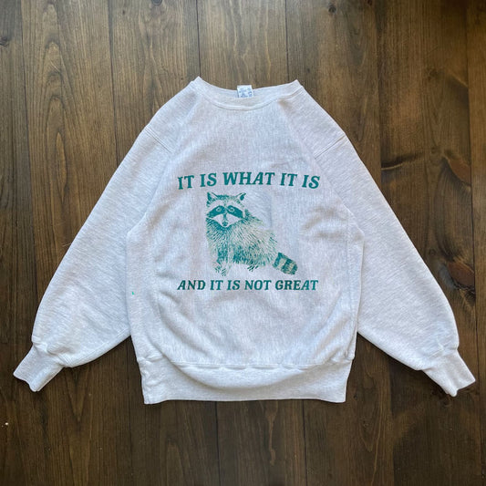 It Is What It Is And It Is Not Great Sweatshirt