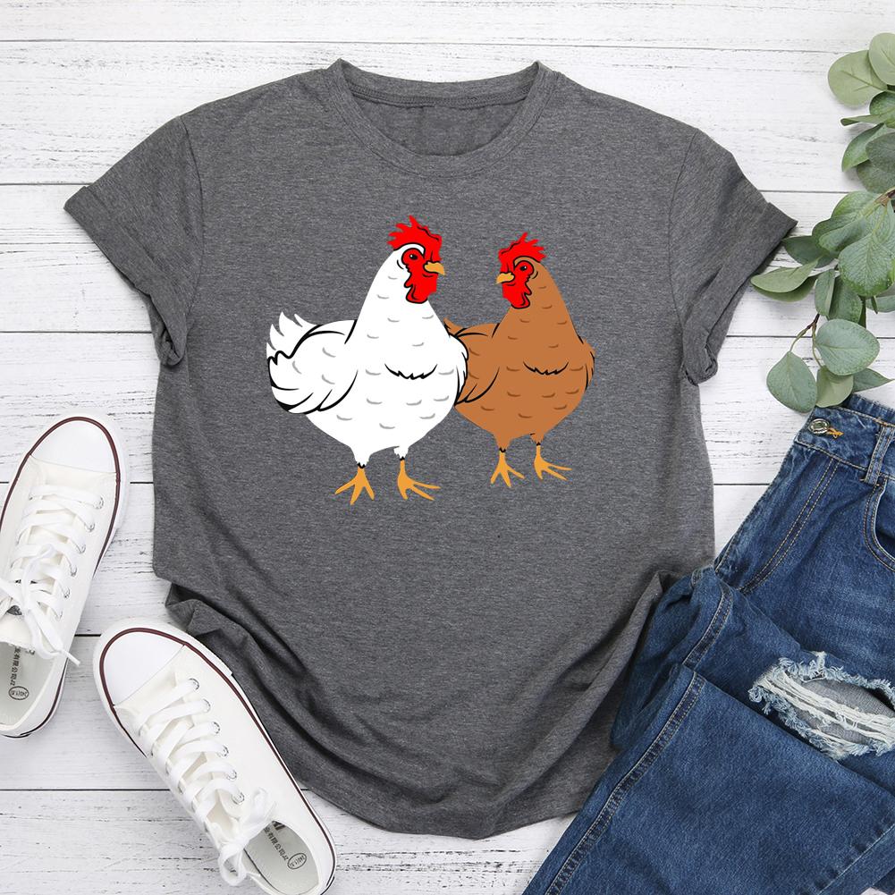 PSL - Chickens Relaxed Fit  T-shirt Tee -05170
