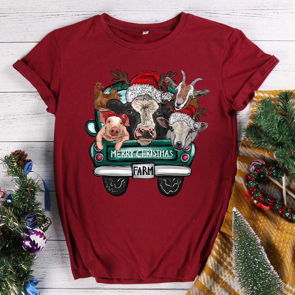 HYC - Merry Christmas Farm T-Shirt-614502