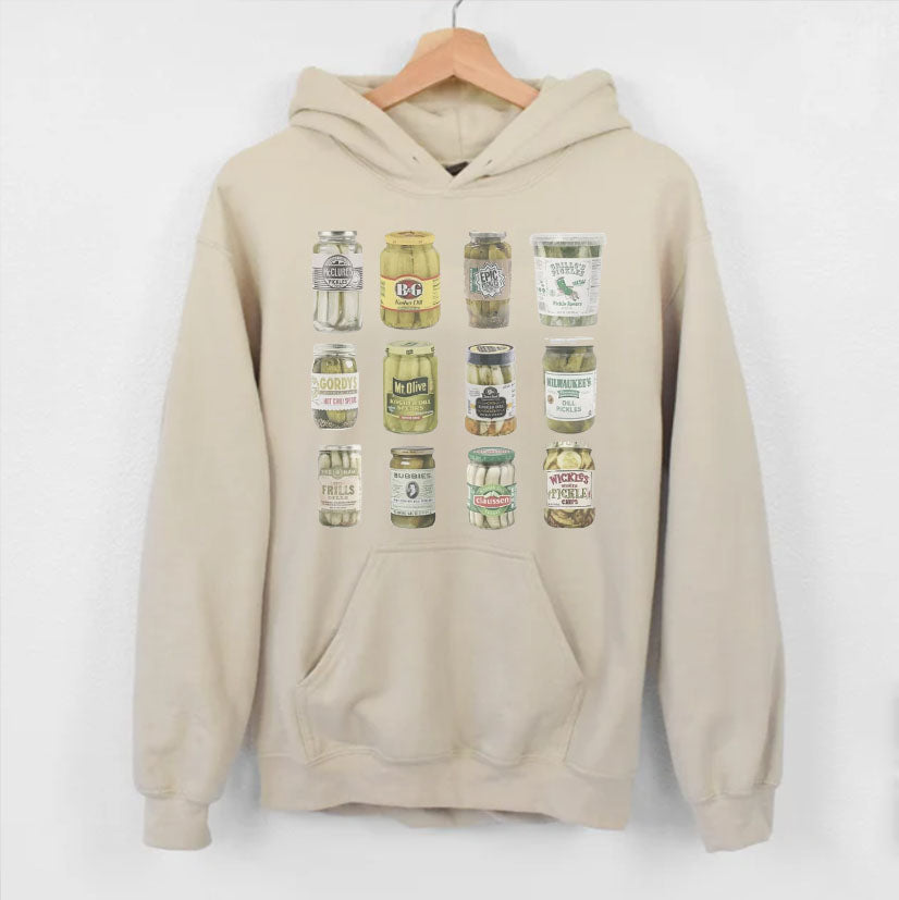 Vintage Canned Pickles Hoodie