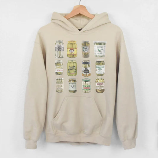 Vintage Canned Pickles Hoodie