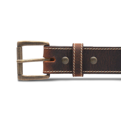 Distressed Everyday Stitched Belt