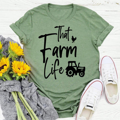 HYC - that farm life Village life T-shirt Tee -04057