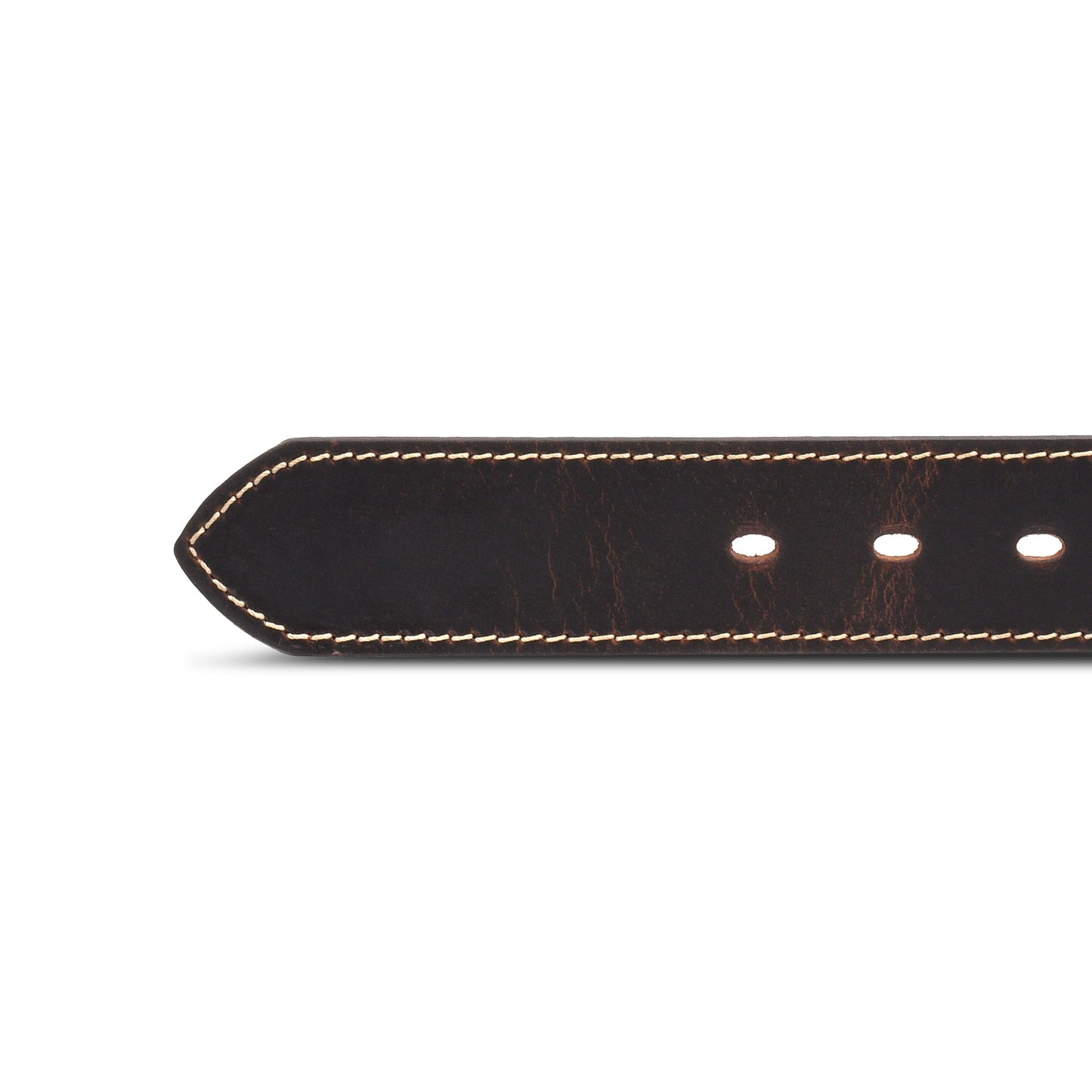 Distressed Everyday Stitched Belt