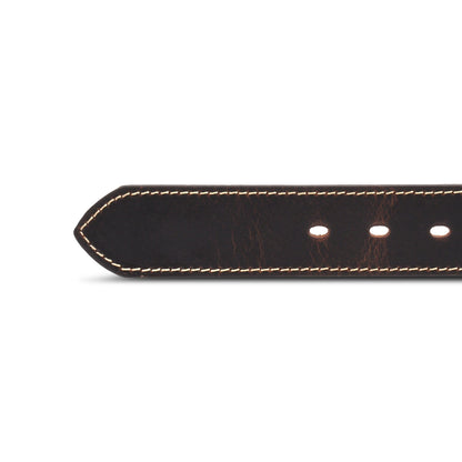 Distressed Everyday Stitched Belt