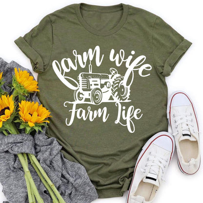 Best Farm Life Village Life T-shirt Tee -03876