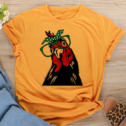 HYC - cow village life T-shirt Tee -03954