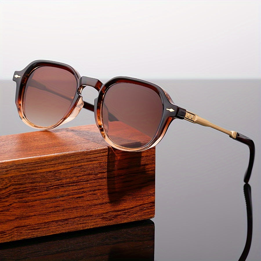 Timeless Golden Sunglasses