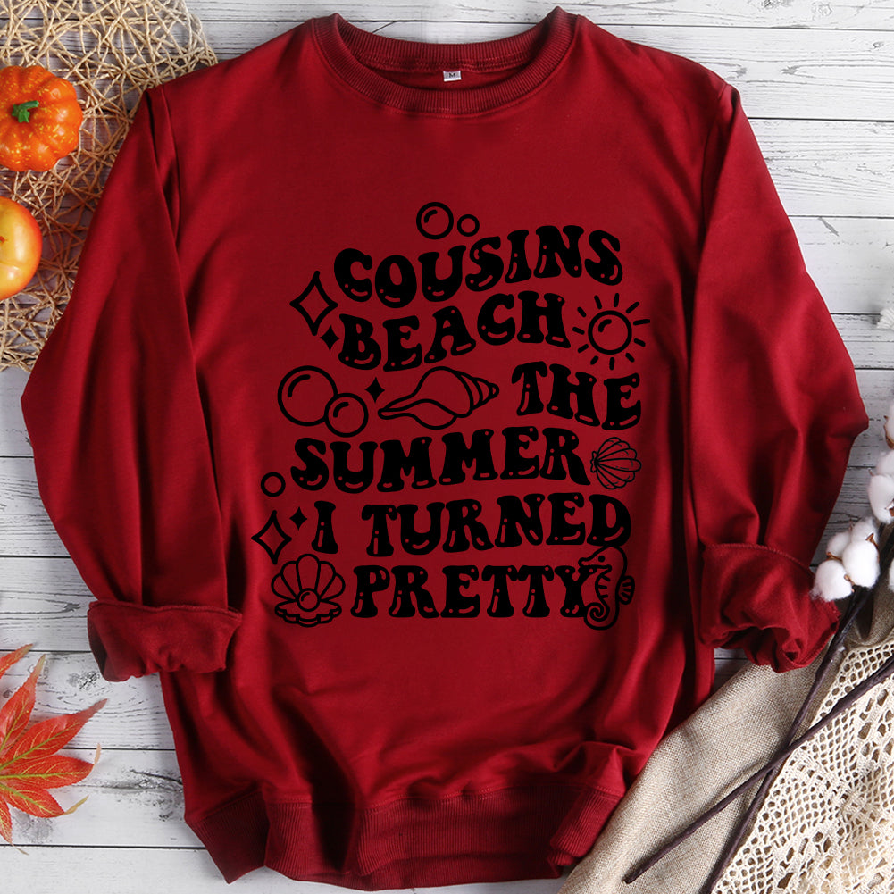 Cousins beach the summer I turned pretty sweatshirt-BSLY0079