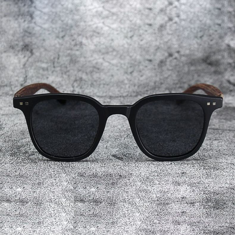 Vintage Wooden Sunglasses