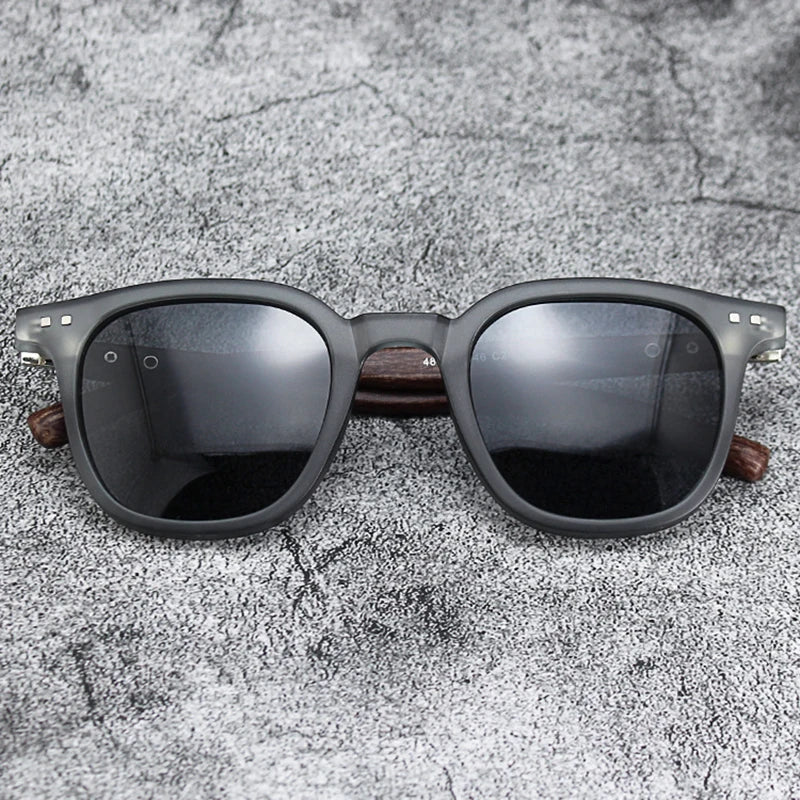 Vintage Wooden Sunglasses