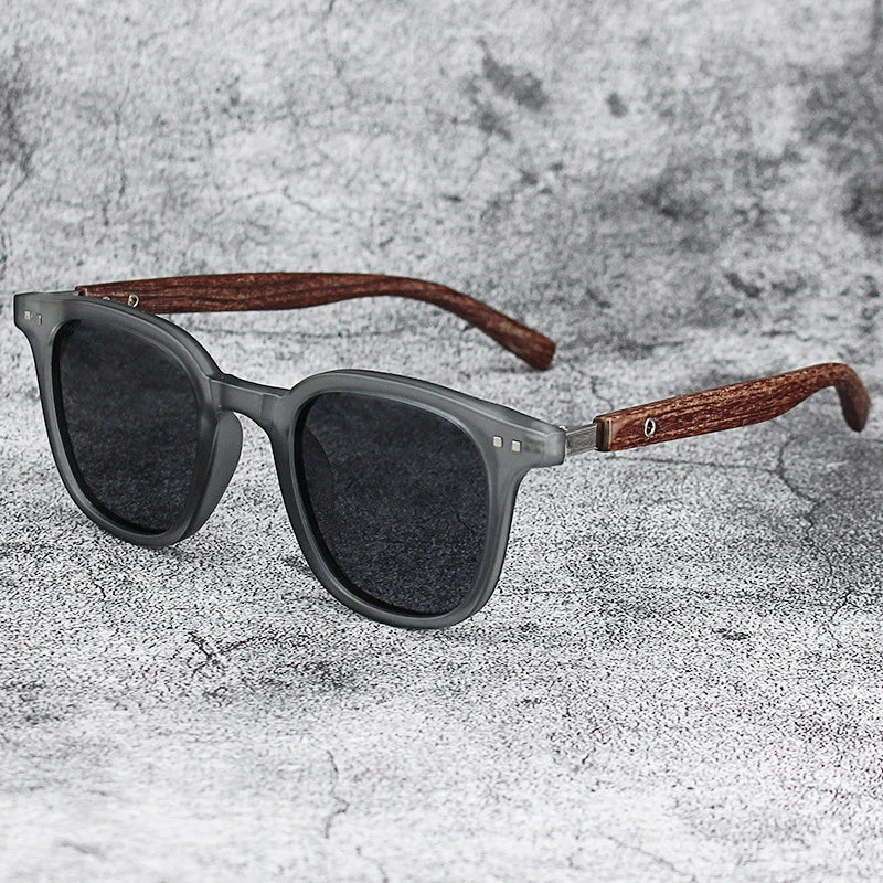 Vintage Wooden Sunglasses