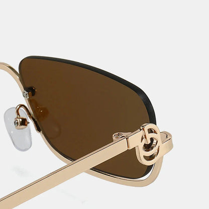 Tess Half Frame Sunglasses