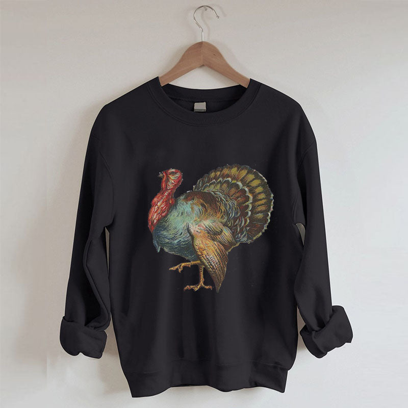 Vintage Thanksgiving Turkey Sweatshirt