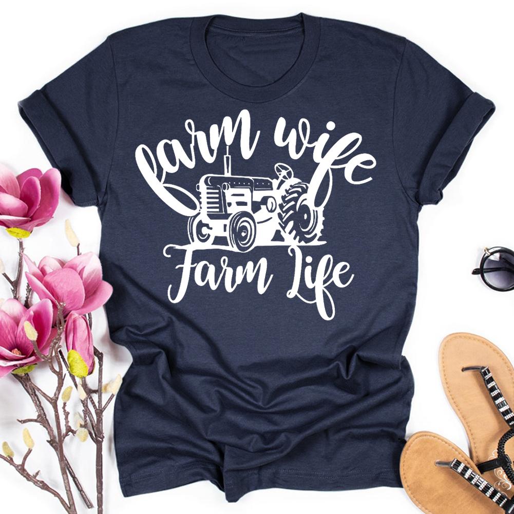 Best Farm Life Village Life T-shirt Tee -03876
