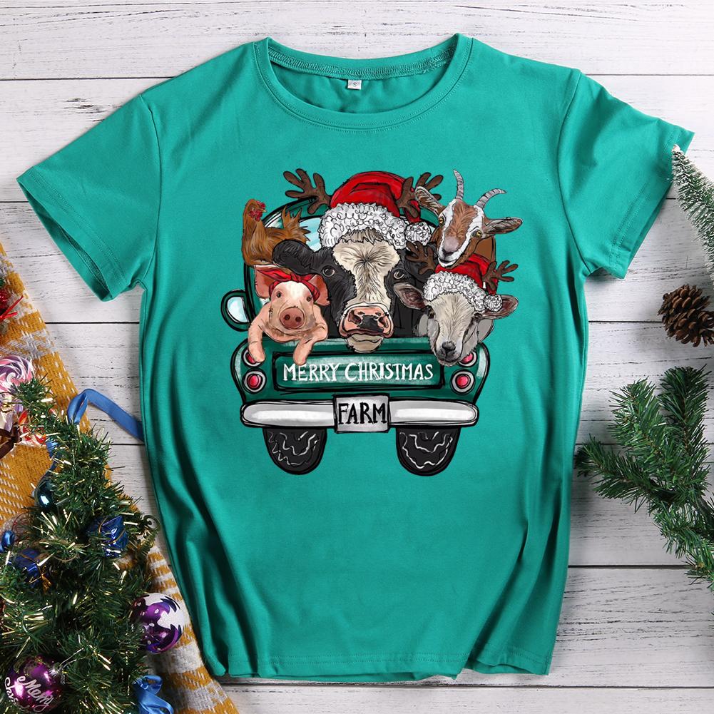 HYC - Merry Christmas Farm T-Shirt-614502