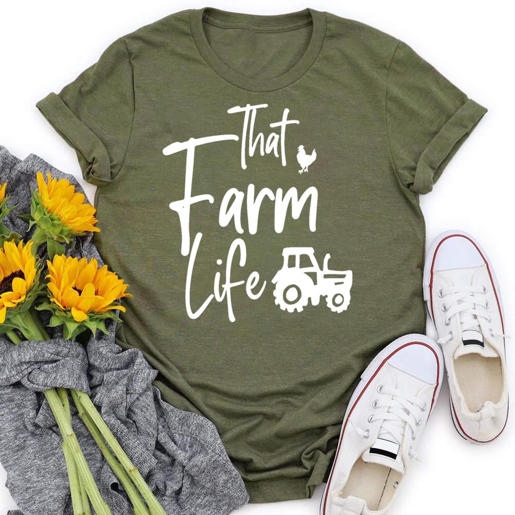 HYC - that farm life Village life T-shirt Tee -04057