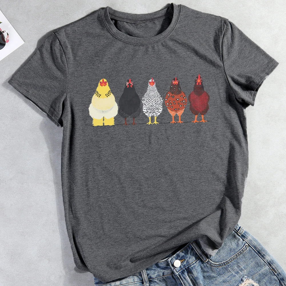 PSL - Farm chickens T-shirt Tee -03951